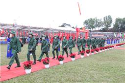 6 tỉnh trên địa bàn Quân khu hoàn thành giao quân trong sáng 10-2